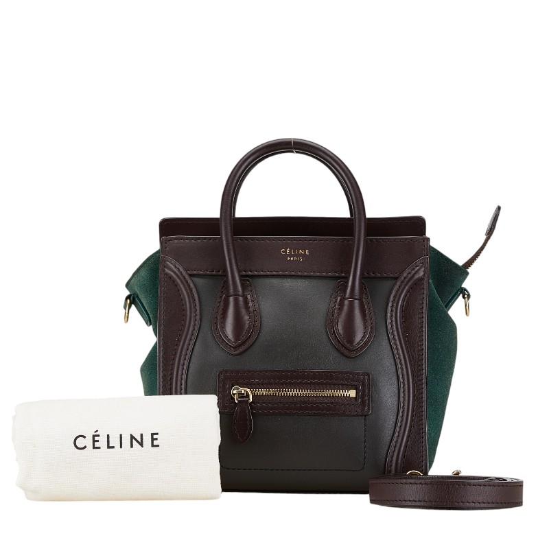 CELINE（セリーヌ） ラゲージ ナノ ハンドバッグ ショルダーバッグ