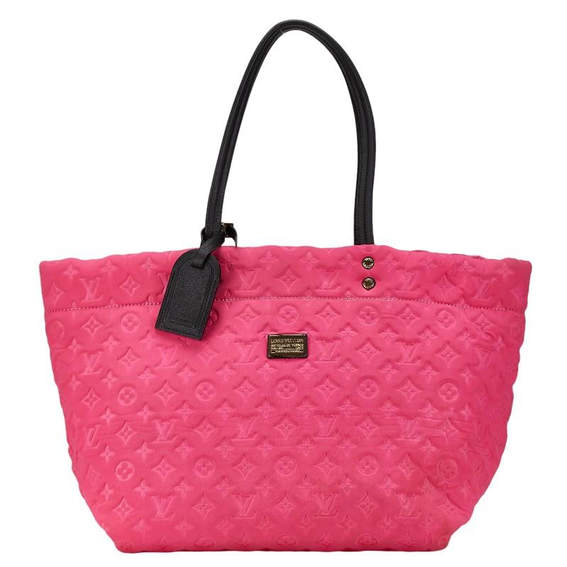 Louis Vuitton ピンク トートバッグ LOUIS VUITTON Monogram Giant Spring In The City Neverfull MM