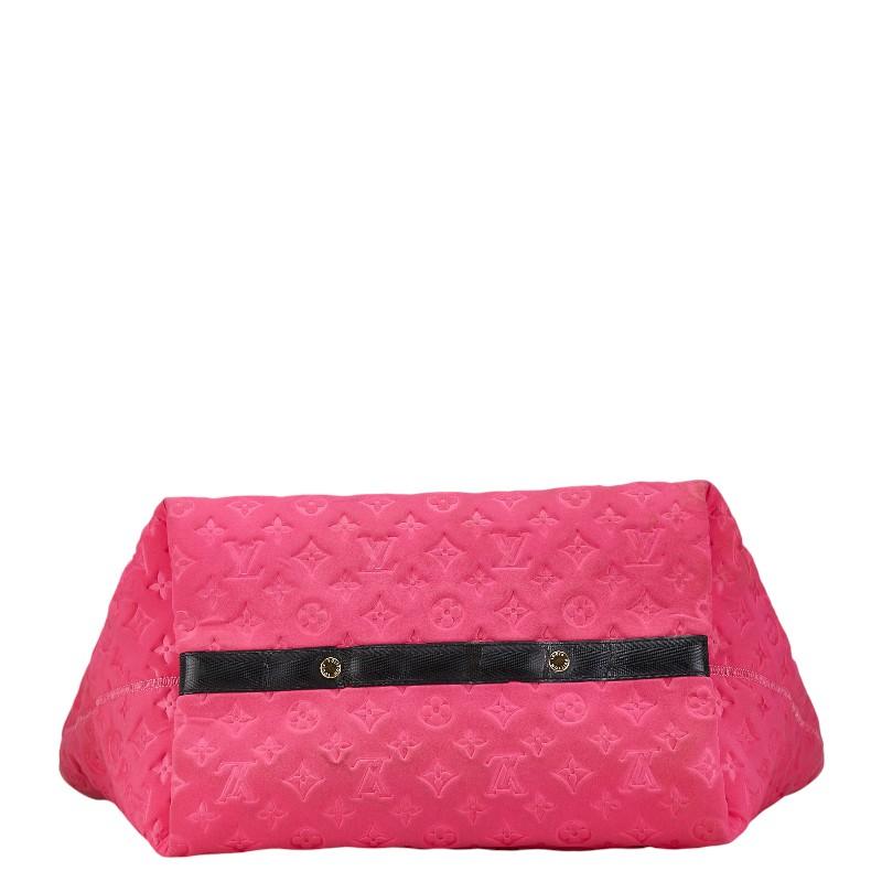 ルイヴィトン LOUIS VUITTON スキューバーMM スキューバー MM M92802 クルーズライン カバン トートバッグ 肩掛け ショルダーバッグ マイクロファイバー ピンク LOUIS VUITTON（ルイ・ヴィトン） ルイ ヴィトン モノグラム