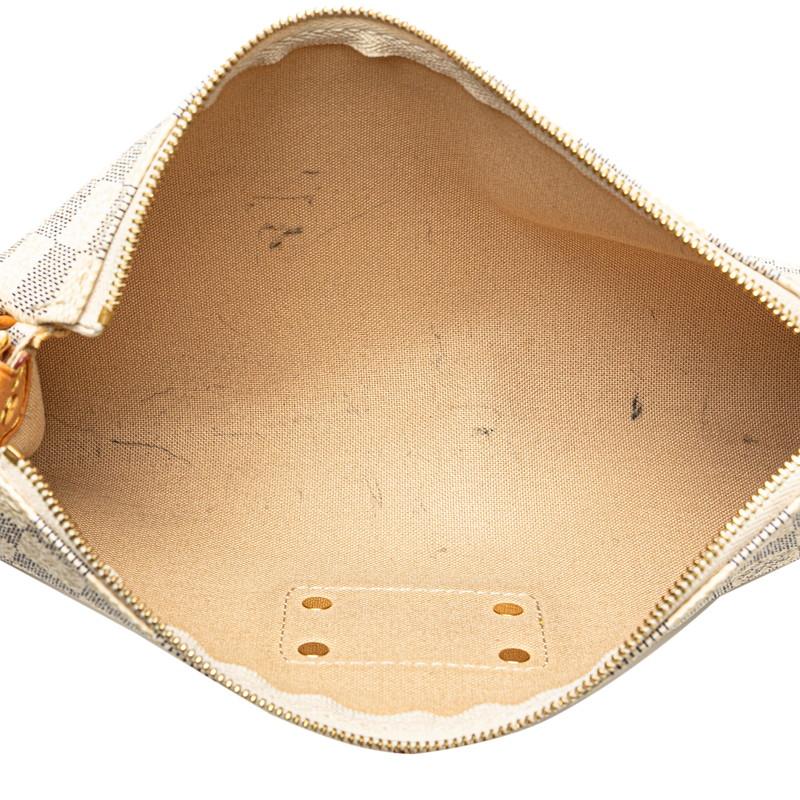 LOUIS VUITTON ルイ ヴィトン ダミエ アズール エヴァ チェーン