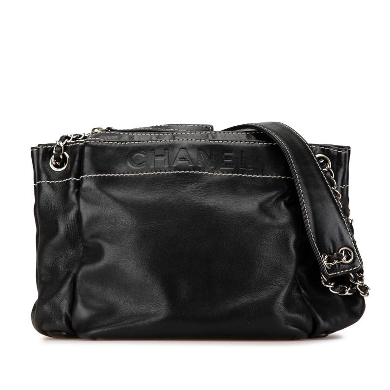 CHANEL シャネル ワイルドステッチ チェーン トートバッグ ショルダー  