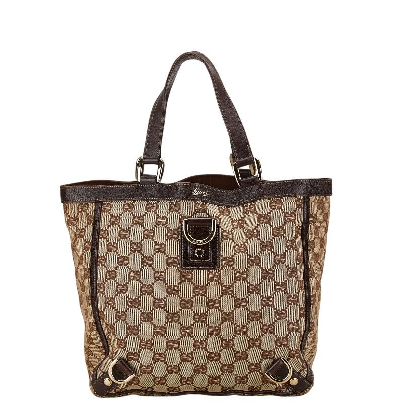 GUCCI グッチ GGキャンバス アビー ハンドバッグ トートバッグ