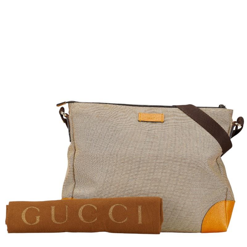 GUCCI グッチ 斜め掛け ショルダーバッグ 257301 ベージュ イエロー  
