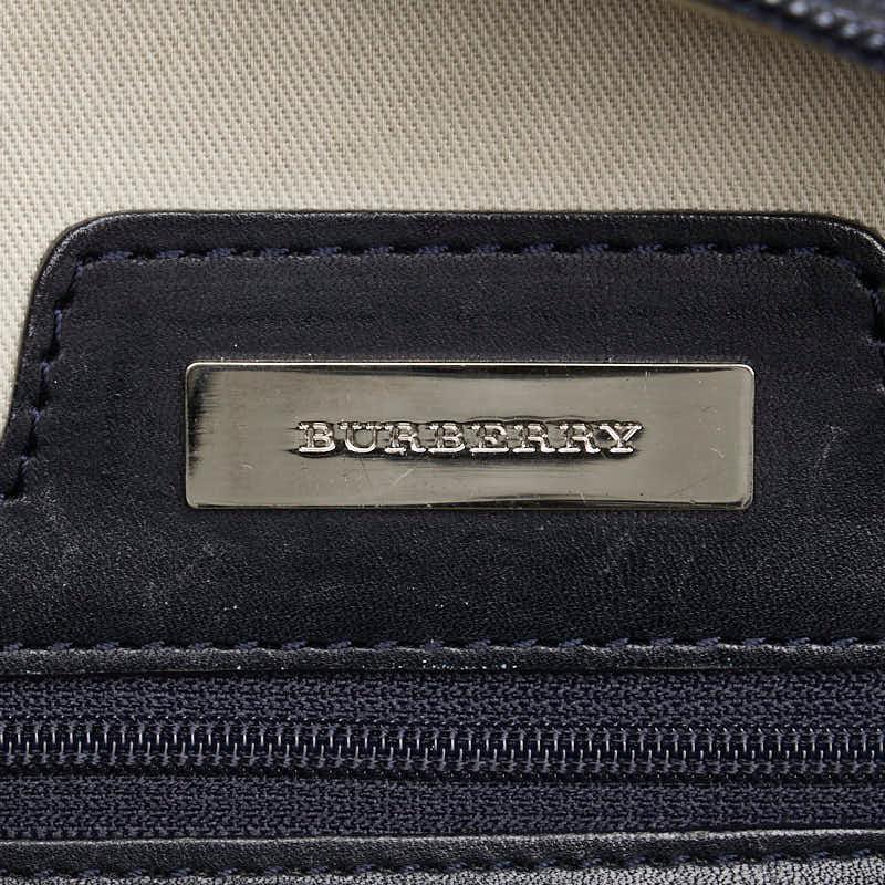 BURBERRY（バーバリー） ボーダー トートバッグ ハンドバッグ ベージュ