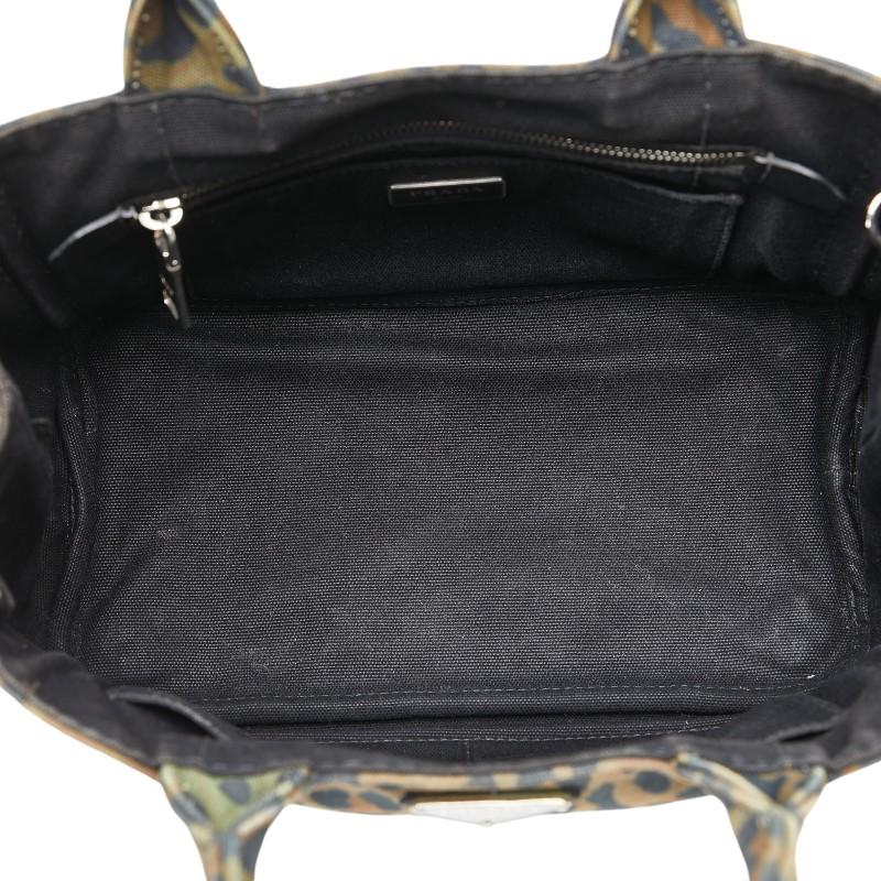 PRADA（プラダ） カナパミニ レオパード柄 ハンドバッグ ショルダー