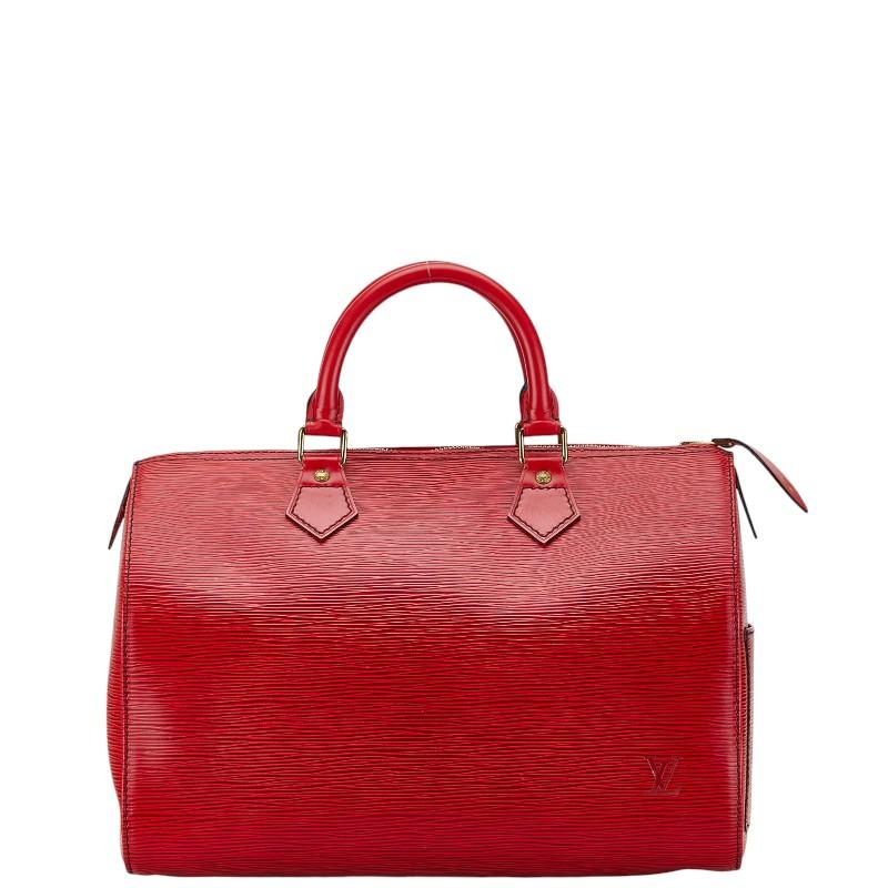 Louis Vuitton エピスピーディ30 レザー ボストンバッグ レッド LOUIS VUITTON（ルイ・ヴィトン） ルイ ヴィトン エピ スピーディ30