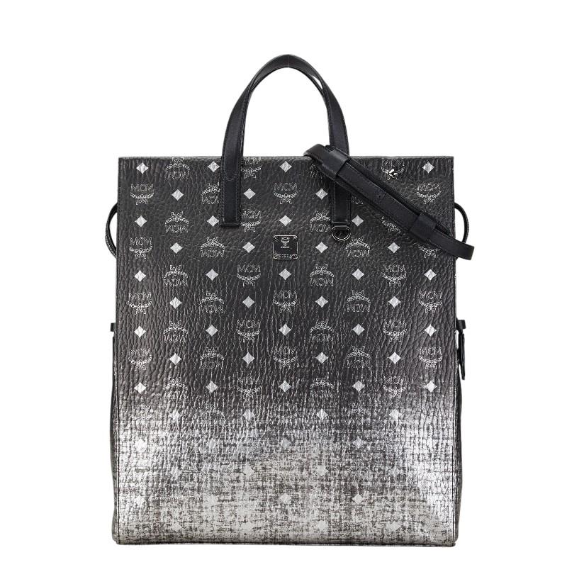 希少‼️MCM ヴィセトス ロゴグラム グラデーション トートバッグ