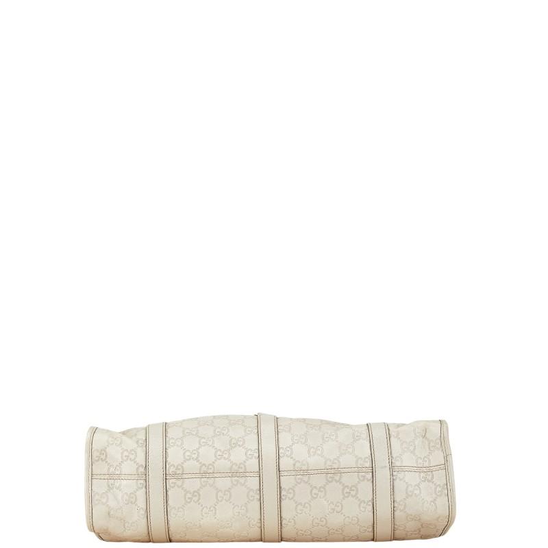 GUCCI（グッチ） グッチシマ ショルダーバッグ 203494 ベージュ レザー