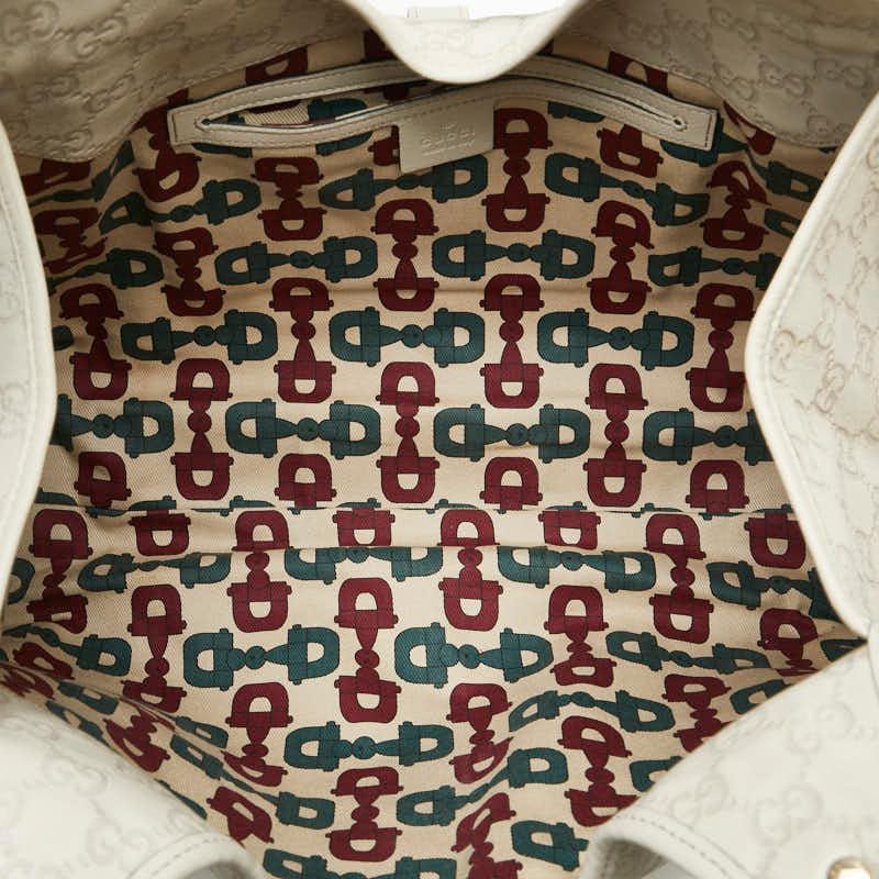 GUCCI（グッチ） グッチシマ ショルダーバッグ 203494 ベージュ レザー