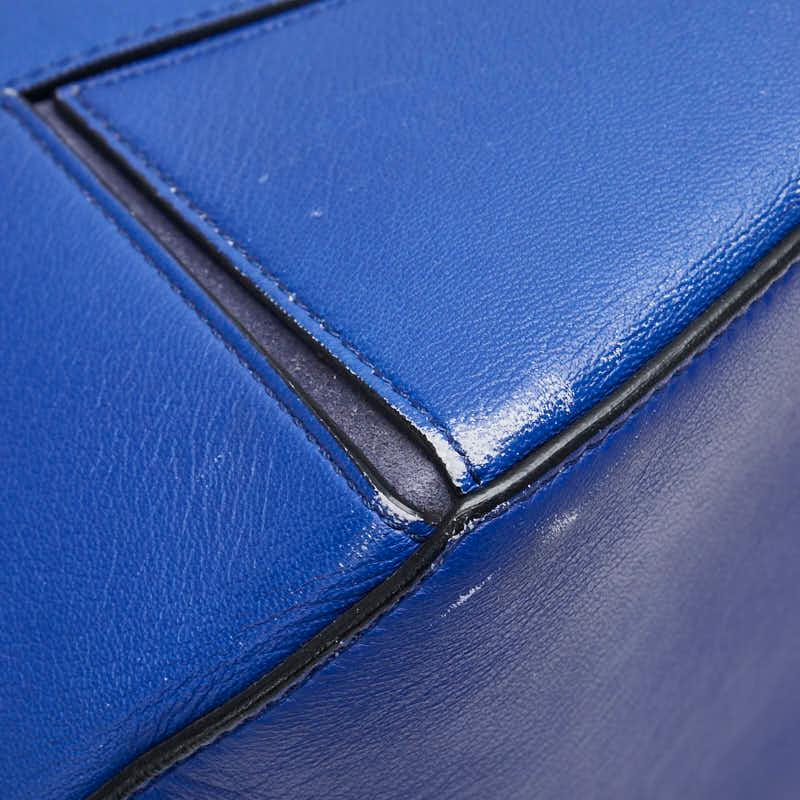 ジバンシー ハンドバッグ トートバッグ ブルー レザー