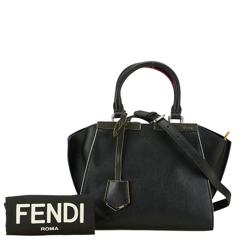 FENDI（フェンディ） トロワジュール ハンドバッグ ショルダーバッグ 