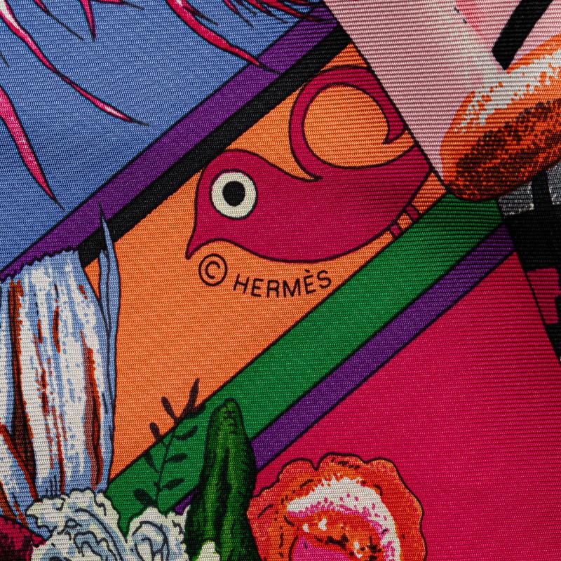 HERMES（エルメス） カレ トライアングル KACHINAS カチナ