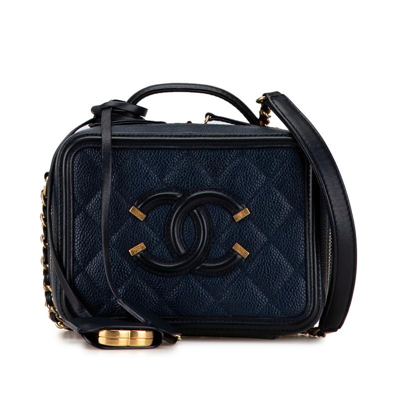 CHANEL シャネル マトラッセ CCフィリグリー ハンドバッグ チェーン 