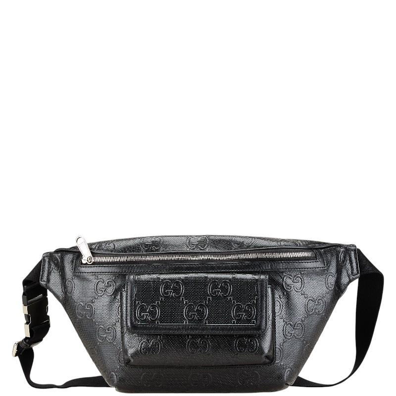 GUCCI グッチ GGエンボス ボディバッグ ウエストバッグ 645093 GUCCI グッチ GGエンボス ボディバッグ ウエストバッグ 645093