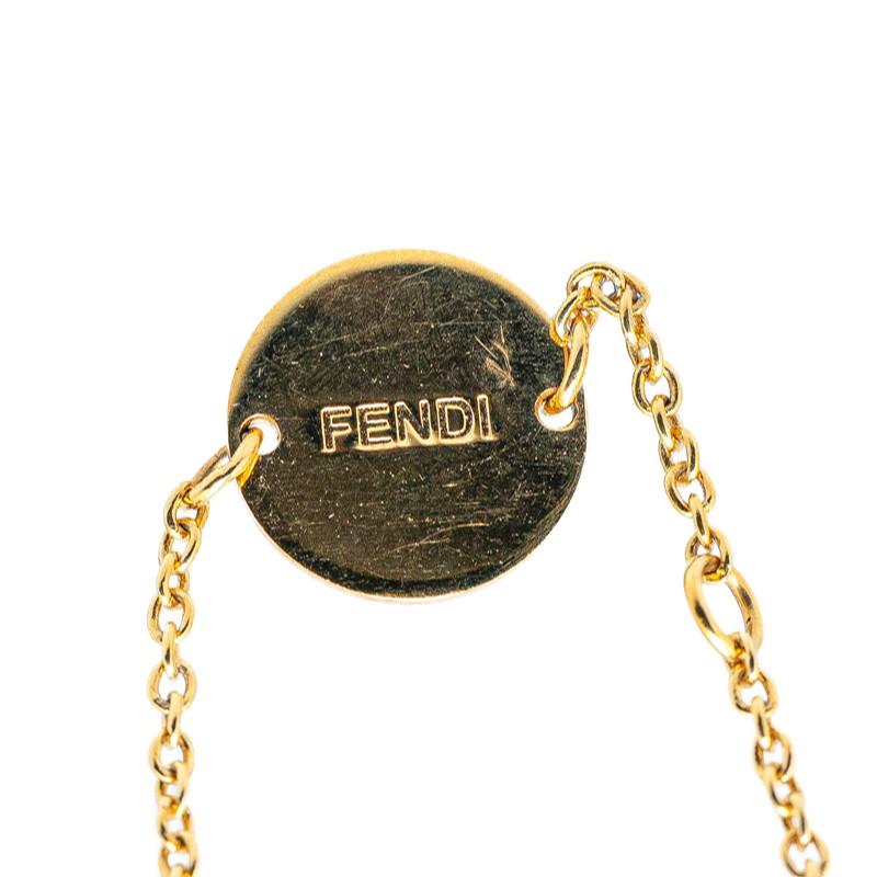 FENDI（フェンディ） エフイズフェンディ ラインストーン ブレスレット