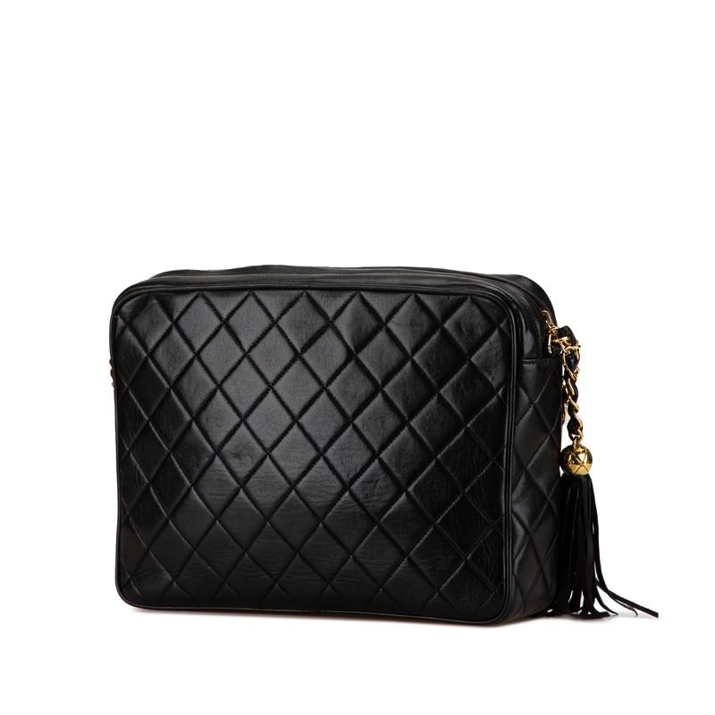 CHANEL（シャネル） マトラッセ ココマーク フリンジ 斜め掛け