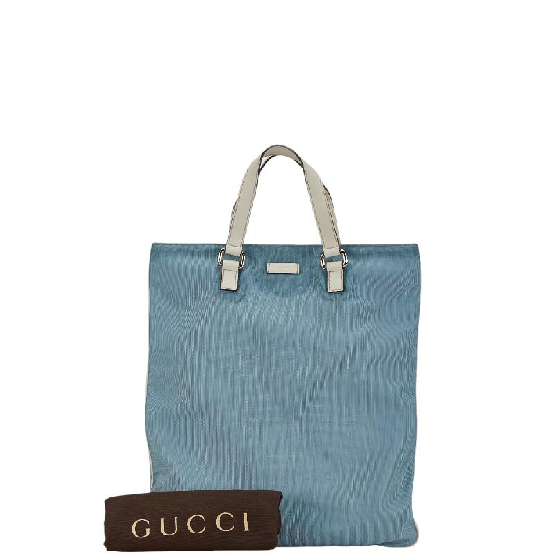GUCCI グッチ トートバッグ ショルダーバッグ 272347 ブルー ホワイト 