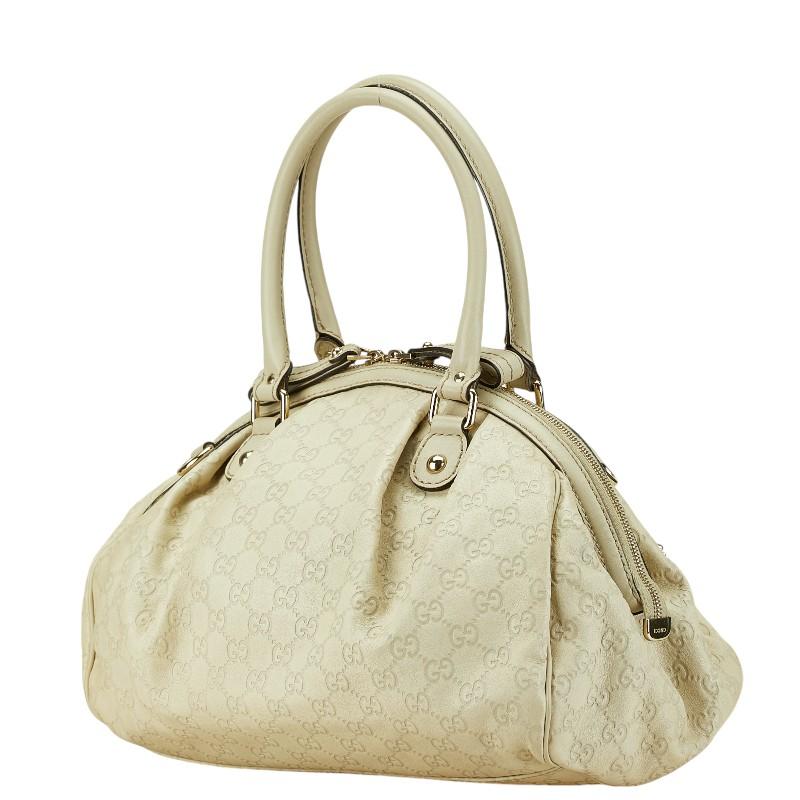 GUCCI　グッチ　GG柄　スーキー　ハンドバッグ　ショルダーバッグ　2way GUCCI（グッチ） グッチシマ スーキー ハンドバッグ ショルダーバッグ