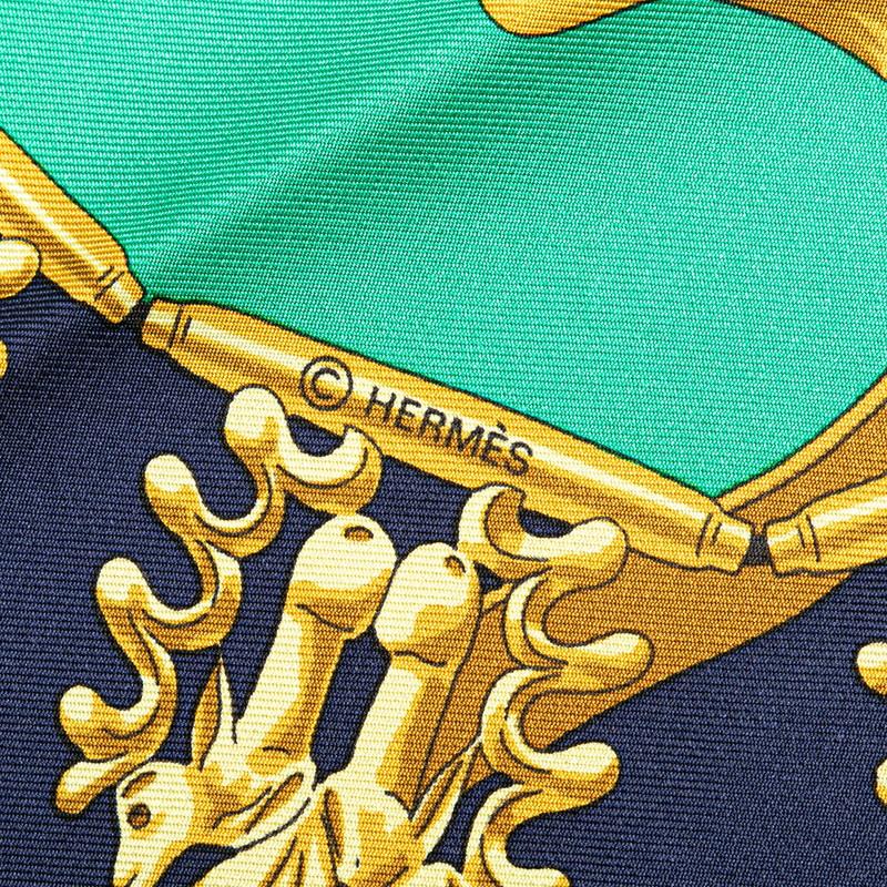 HERMES エルメス カレ90 LES CAVALIERS D 