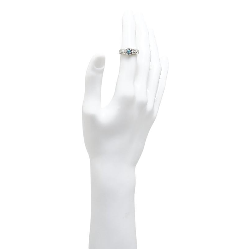 Pt900 プラチナ アレキサンドライト0.23ct ダイヤ0.44ct リング 指輪 