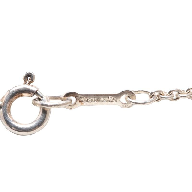 ティファニー TIFFANY&CO パフハート ネックレス SV925 TIFFANY&Co. ティファニー オープンハート ネックレス SV925