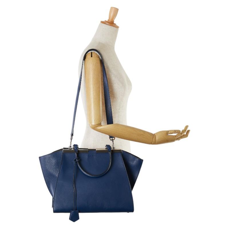 FENDI（フェンディ） トロワジュール ハンドバッグ ショルダーバッグ