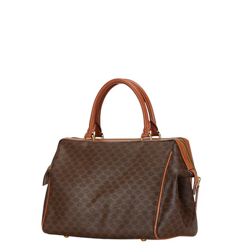 【極美品】セリーヌ　マカダム　ハンドバッグ　ショルダー　2way　6113 CELINE（セリーヌ） マカダム ハンドバッグ ショルダーバッグ 2WAY