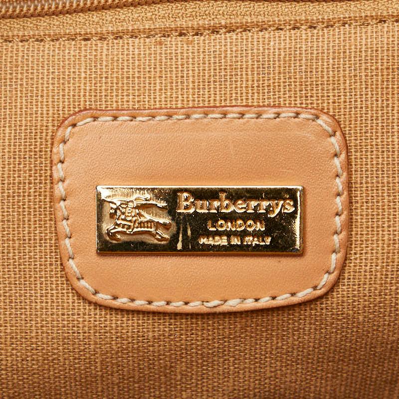 BURBERRY バーバリー ノバチェック シャドーホース ハンドバッグ