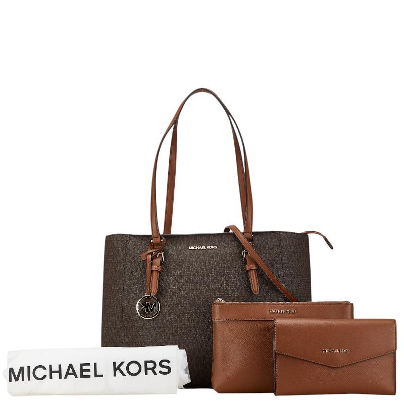 MICHAEL KORS マイケルコース シグネチャー トートバッグ ショルダー 