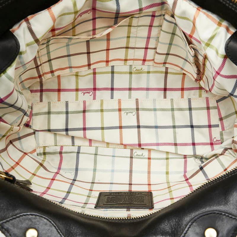 COACH コーチ ハンドバッグ トートバッグ 12415 ブラック レザー