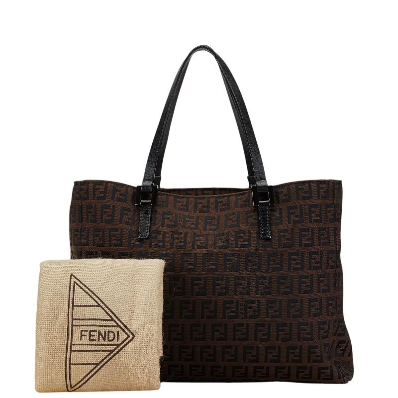 FENDI（フェンディ） ズッカ ハンドバッグ トートバッグ 8BH018