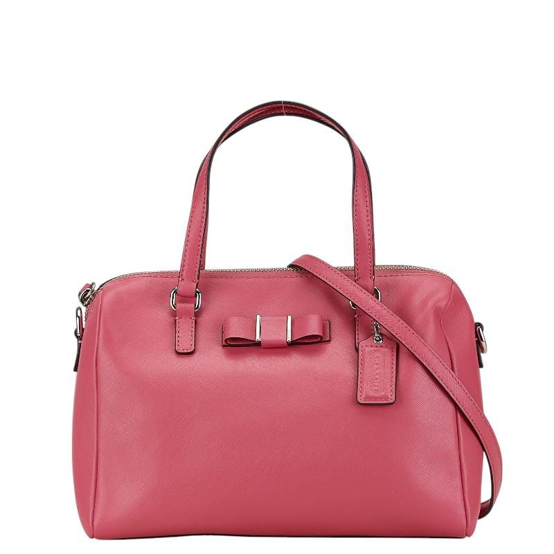 COACH（コーチ） リボンモチーフ ハンドバッグ ショルダーバッグ 2WAY 
