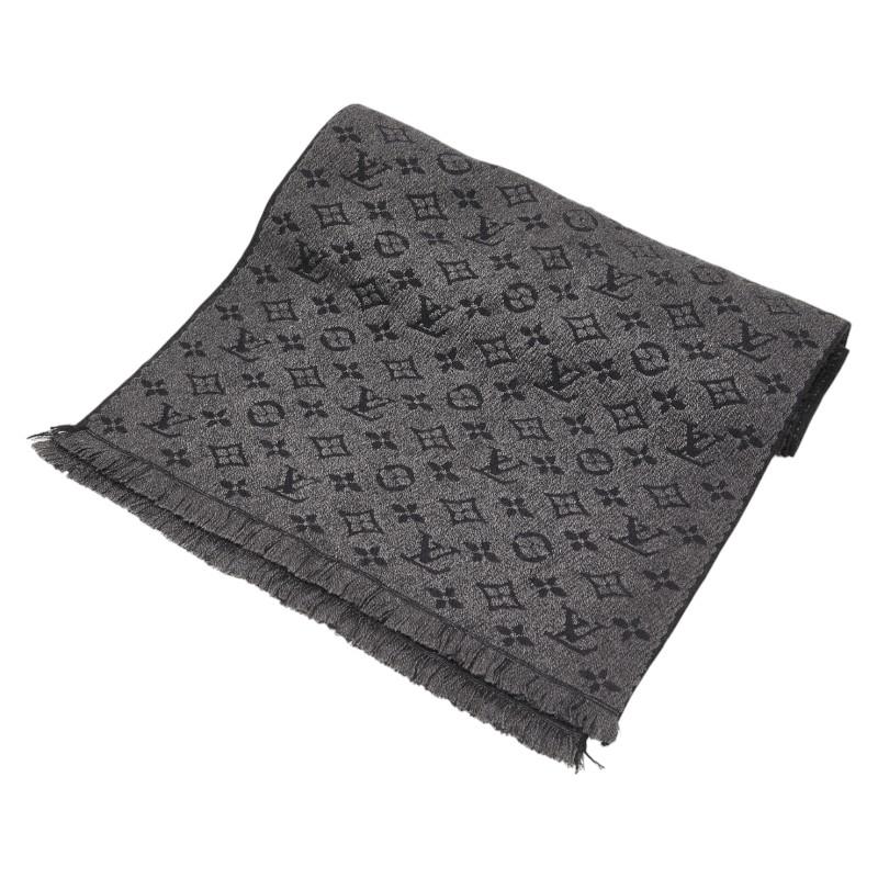 Louis Vuitton ブラック ロゴマフラーM78526 Amazon | [ルイヴィトン] マフラー メンズ モノグラム M78526