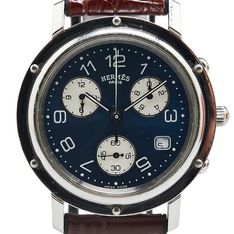 Hermes エルメス　クリッパー　腕時計　CL1 910 HERMES エルメス クリッパー クロノ 腕時計 CL1.910 クオーツ