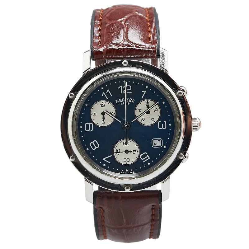 HERMES（エルメス） クリッパー クロノ 腕時計 CL1.910 クオーツ