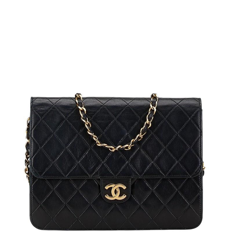 CHANEL シャネル マトラッセ ココマーク チェーン ショルダーバッグ 