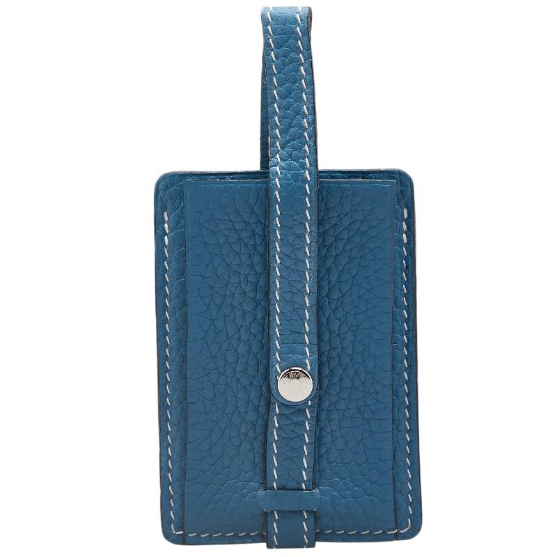 HERMES（エルメス） ネームタグ ブルージーン トリヨンクレマンス