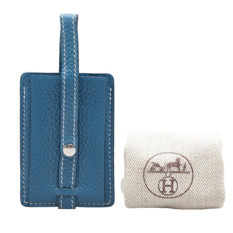 HERMES（エルメス） ネームタグ ブルージーン トリヨンクレマンス