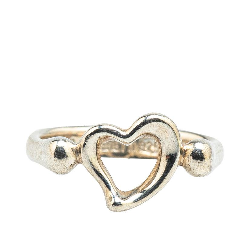 美品 TIFFANY&CO. ティファニー オープンハートリング 美品 TIFFANY&CO. ティファニー オープンハートリング