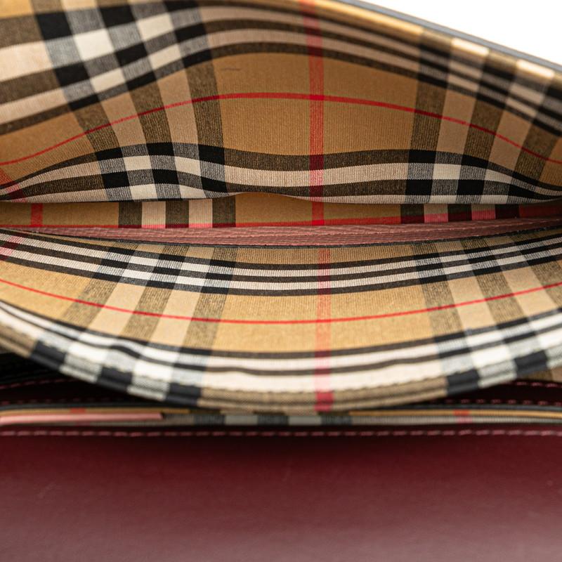 BURBERRY バーバリー ノバチェック マッケン ショルダーバッグ ピンク 