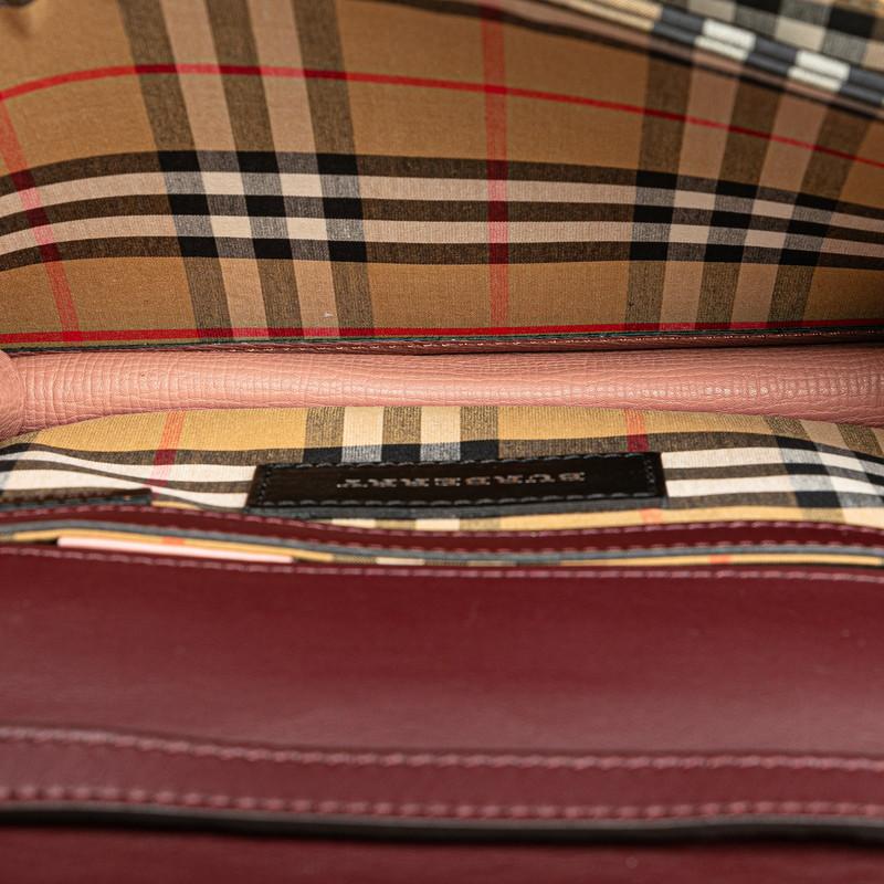 BURBERRY バーバリー ノバチェック マッケン ショルダーバッグ ピンク 