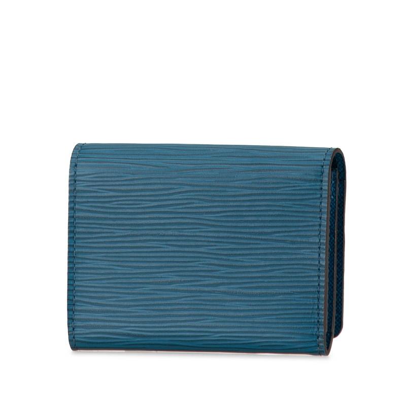 超美品 ルイヴィトン エピ ブルーセレスト アンヴェロップカルトドゥヴィジット LOUIS VUITTON（ルイ・ヴィトン） ルイ ヴィトン エピ アンヴェロップ