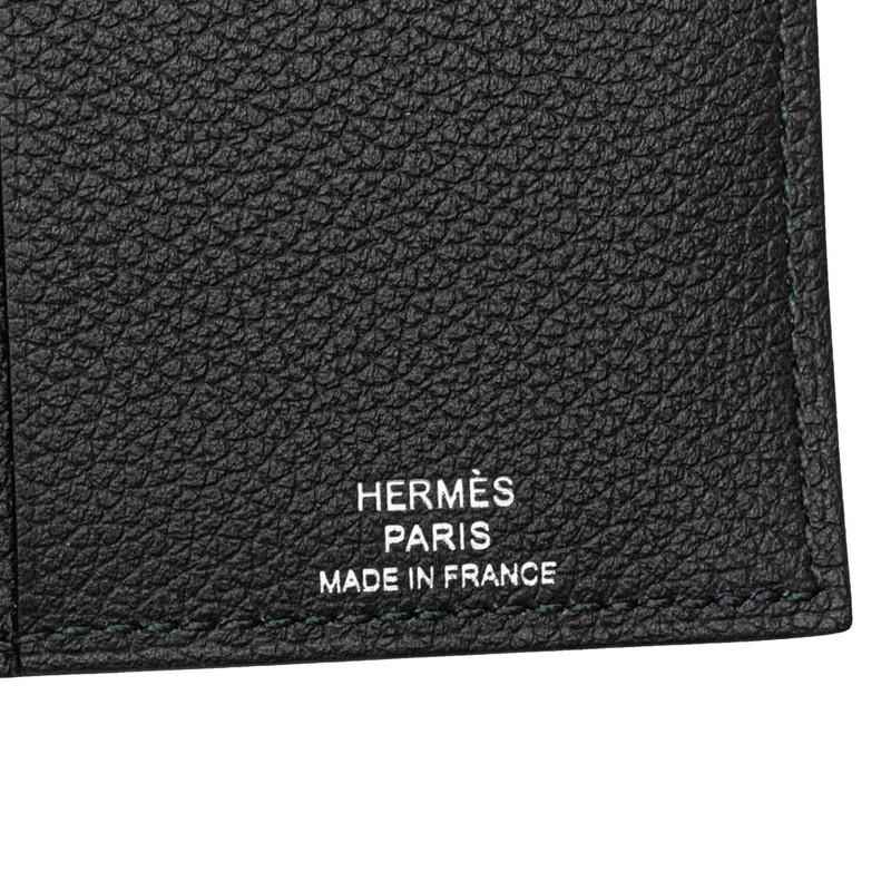 HERMES（エルメス） EAジップ PM 手帳カバー ノワール ブラック トゴ