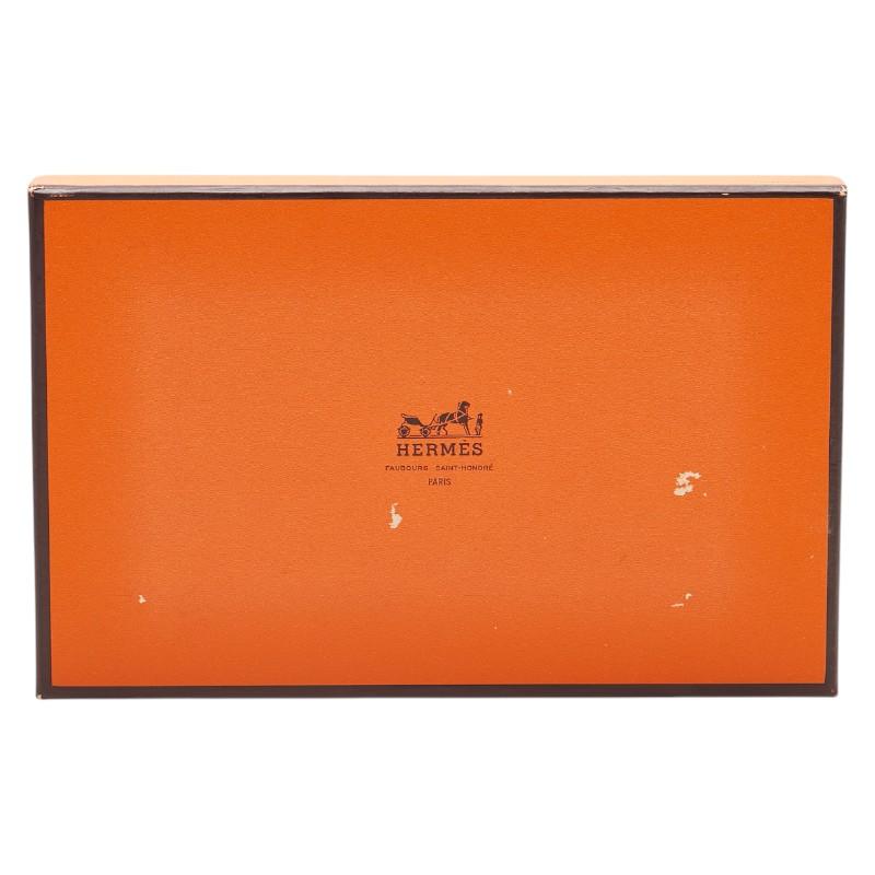 HERMES（エルメス） EAジップ PM 手帳カバー ノワール ブラック トゴ