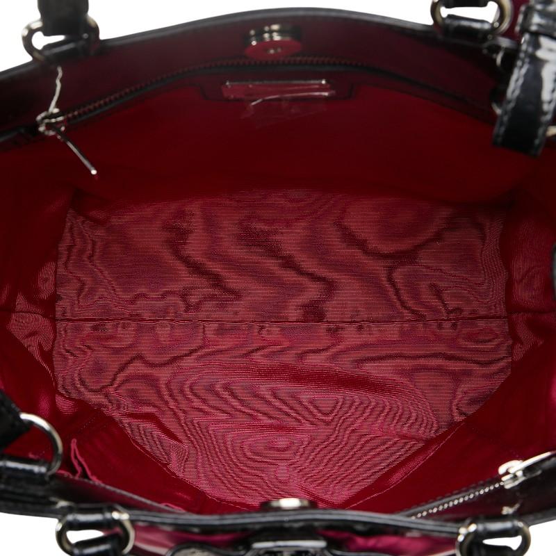 フェラガモ トートバッグ ハンドバッグ ヴァラリボン 黒 ピンク ナイロン フェラガモ トートバッグ ハンドバッグ ヴァラリボン 黒 ピンク