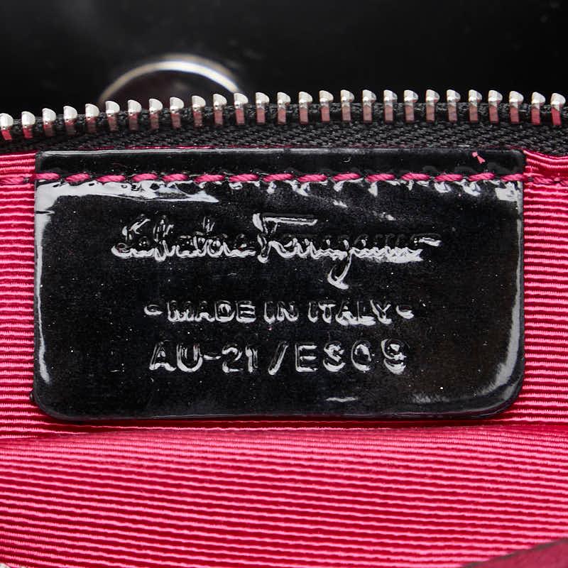 サルヴァトーレフェラガモ ヴァラ リボン ハンドバッグ