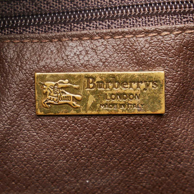 BURBERRY バーバリー ノバチェック シャドーホース ハンドバッグ BURBERRY バーバリー ノバチェック シャドーホース ハンドバッグ