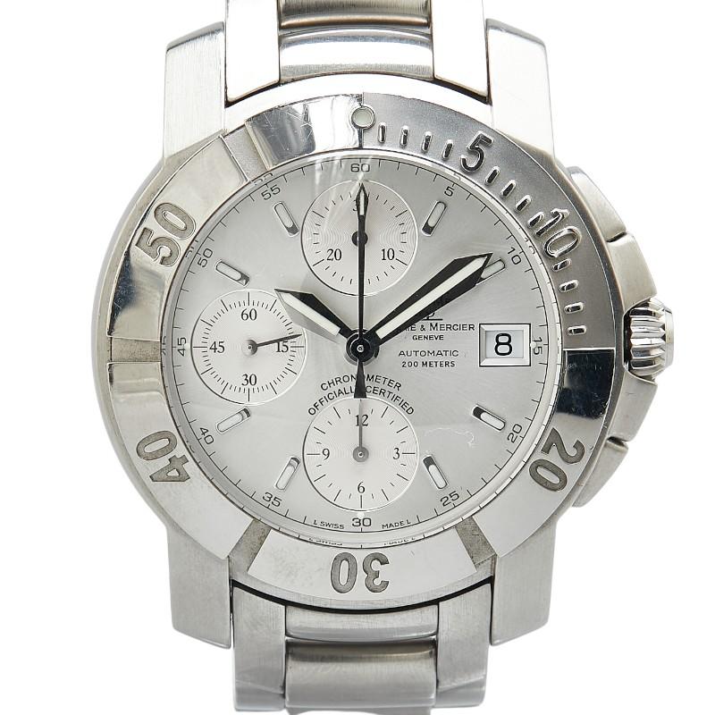 ボーム＆メルシェ ケープランド 腕時計 65366 自動巻き シルバー文字盤  