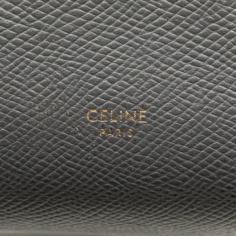 セリーヌ スモールトリフォールドウォレット 三つ折り財布 レザー グレー CELINE セリーヌ スモール トリフォールドウォレット 三つ折り