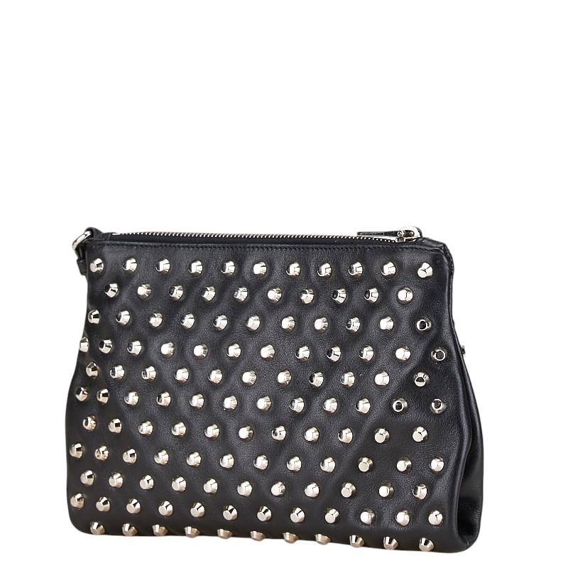 美品　PRADA プラダ　セカンドバッグ ☆関税込☆PRADA☆プラダ メンズ セカンドバッグ☆BLACK